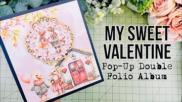 My Sweet Valentine | Double Folio Pop-Up Album
