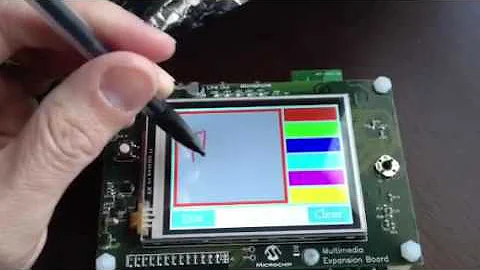 Microchip PIC32 Graphics Demo