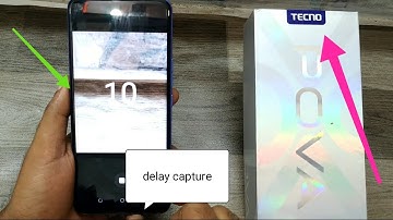 How to set delay capture camera in TECNO POVA | camera setting in tecno pova mobile