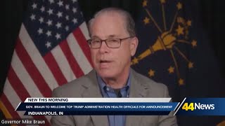 Governor Braun hosting two of President Trump's top health officials