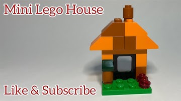 Lego Mini House Tutorial | Lego Classic 10696 house Building Instructions #legohouse #lego  #blocks