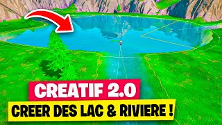 CREER DES LACS ET DES RIVIERE sur FORTNITE CREATIF 2.0 ! (UEFN)