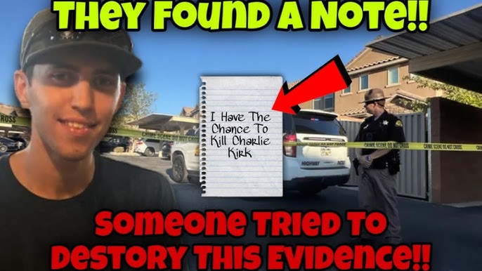 Charlie Kirk UPDATE Tyler Robinson NOTE Found Destroyed INSIDE Lance Twiggs Home !!! - YouTube