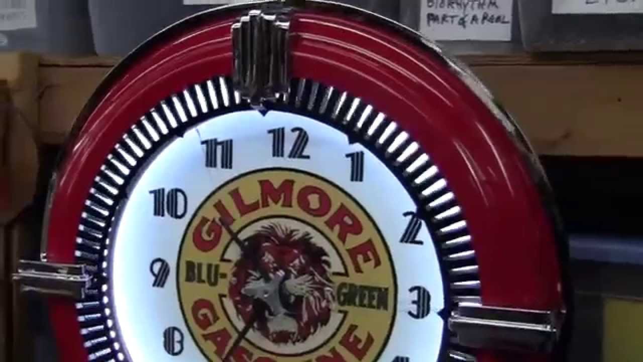 Neon Spinner Clock Custom Made in USA Ask for Pricing! YouTube