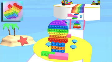 Fidget Rush 🌈❤️ NEW BIG UPDATE All Levels Gameplay Android iOS (Levels 65-66)