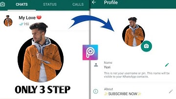 How To Make 3D Whatsapp profile photo || 3D Photo Editing || Picsart Photo Editing || Yuvi official