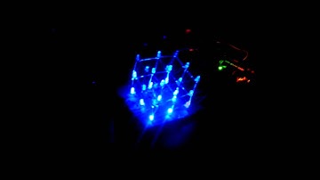 Arduino Led Cube 3x3x3 (Blue)