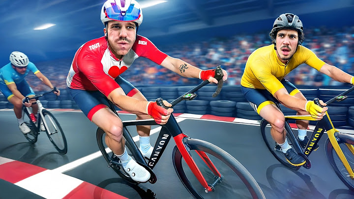 I joined a Cycling Race on a GO-KART Track 🏎️ 🏁