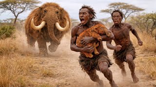 Life Million Years Ago The Wrath Of A Mother Mammoth Defying Prehistoric Hunters