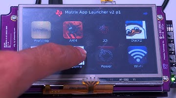 TI AM335x Matrix App Hallo World v1.0