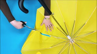 [DIY] Don't throw away an umbrella with a hole 2