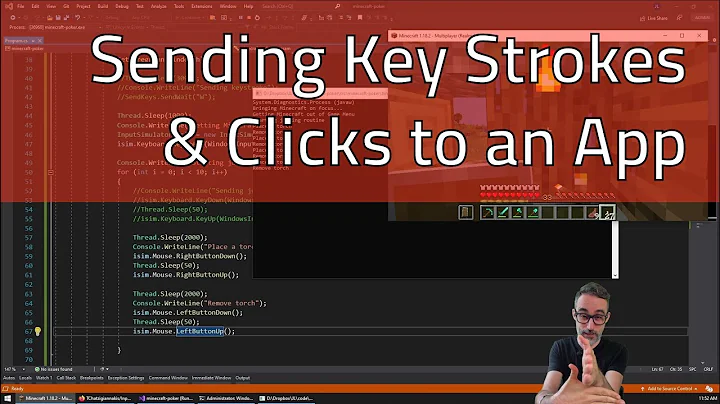 How to Send Clicks and Key Strokes to Any Application