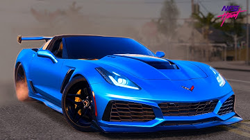Chevrolet Corvette ZR1 Best Customization & Review | Need for Speed Heat ( NFS ) | NEW!
