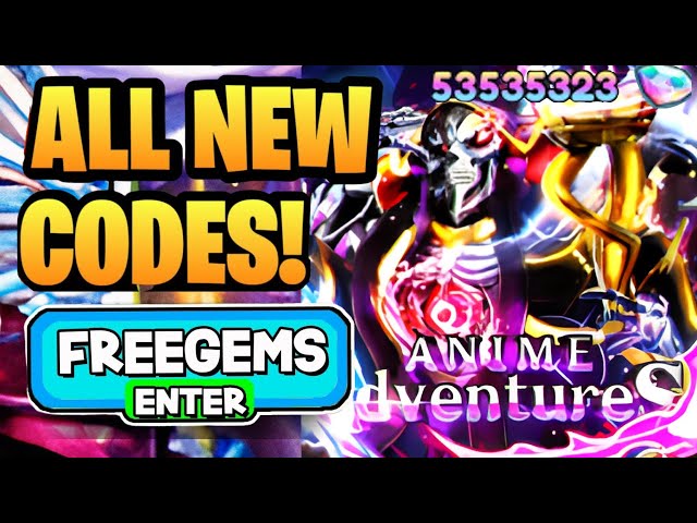 ALL NEW *SECRET* CODES in ANIME ADVENTURES CODES! (Anime Adventures Codes)  ROBLOX 