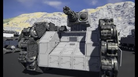 Space Engineers - Small Tank Tracks Tutorial