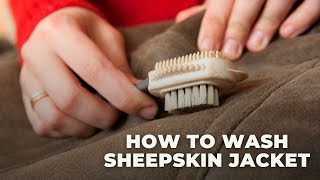 Washing Sheepskin Coat | Shearling Sheepskin Care & Cleaning