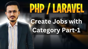 PHP/Laravel Job Portal Project Create jobs with Category at Admin panel in Urdu/Hindi Lecture-10