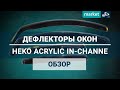 Heko Acrylic In-Channel | Акриловые вставные дефлекторы для окон