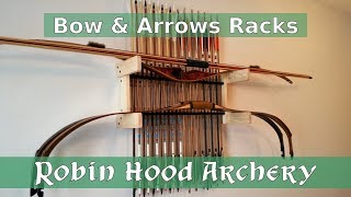 UPDATE: You can now order here!... http://robinhoodarchery.eu/product/arrow-rack/ Best arrow & bow rack ever! Store up to 24 
