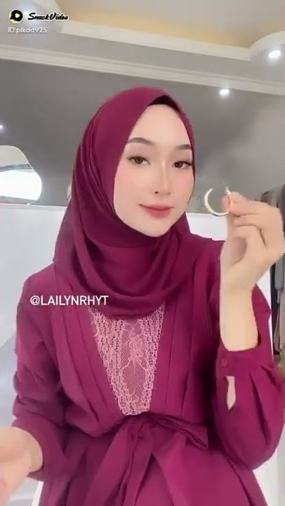 TUTORIAL HIJAB PASHMINA PAKAI ANTING #hijabtrend #hijaberscantik #hijabsimple #pashminasimple