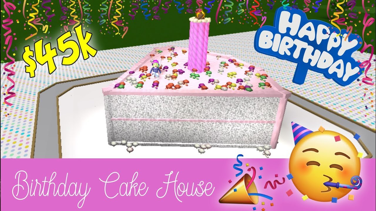 Roblox Bloxburg Birthday Cake House Speed Build Youtube - itsfunneh roblox bloxburg roleplay birthday
