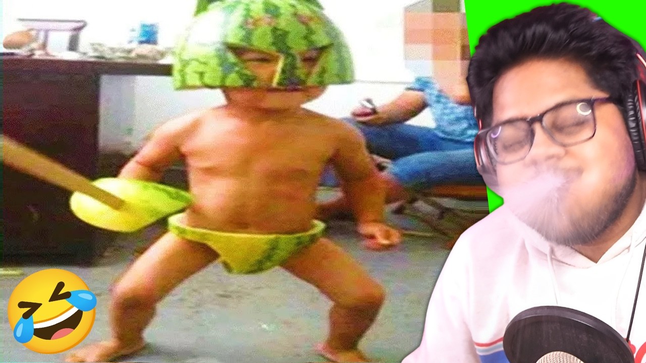 TRY NOT TO LAUGH BUT WE HAVE WATER IN OUR MOUTH CHALLENGE 🤣 | Funny Shorts Compilation | Part 64