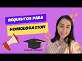 Requisitos para homologacin ttulo extranjero en espaa actualizacin 2023