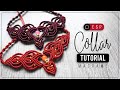 Collar Imperial » 👑 tutorial | como hacer collar gargantilla de hilo | diy ● Macrame #201