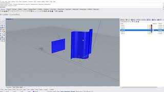 Rhino 6 Lesson 26 Basic Surface Creation Extrude Curve Extrude Curve Tapered