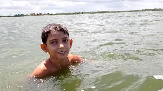 Eu Tomando Banho No Açude Com Meu Pai