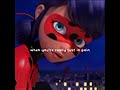 THE MORAL OF THE STORY/Cat walker x ladybug