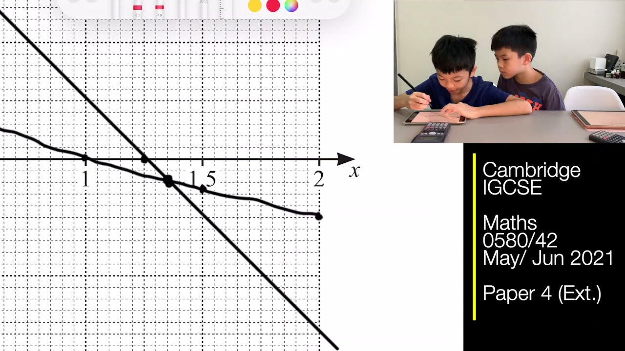 Solving Complete Past IGCSE Maths Papers - Cambridge Maths Paper 42 May ...
