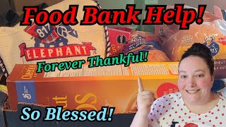 Food Bank Haul 05/08/2024! #foodbankhaul #foodbank