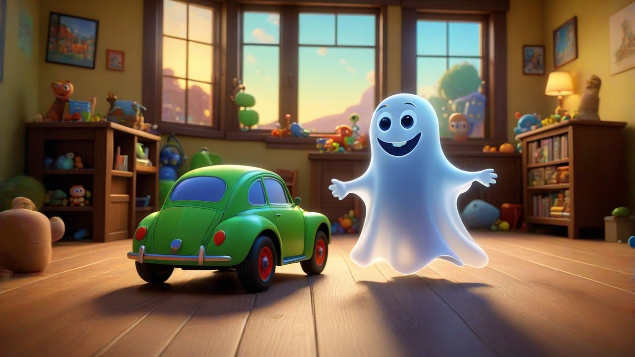 Haunted Toy Car — Kids Got Scared! | Spooky Fun Song for Kids | Sing & Laugh Along