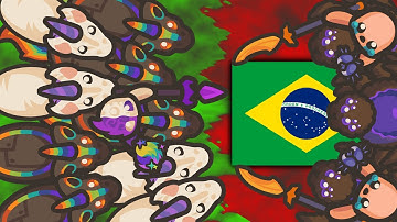 [TAMING.IO] UNICORNS VS BRAZILIANS!