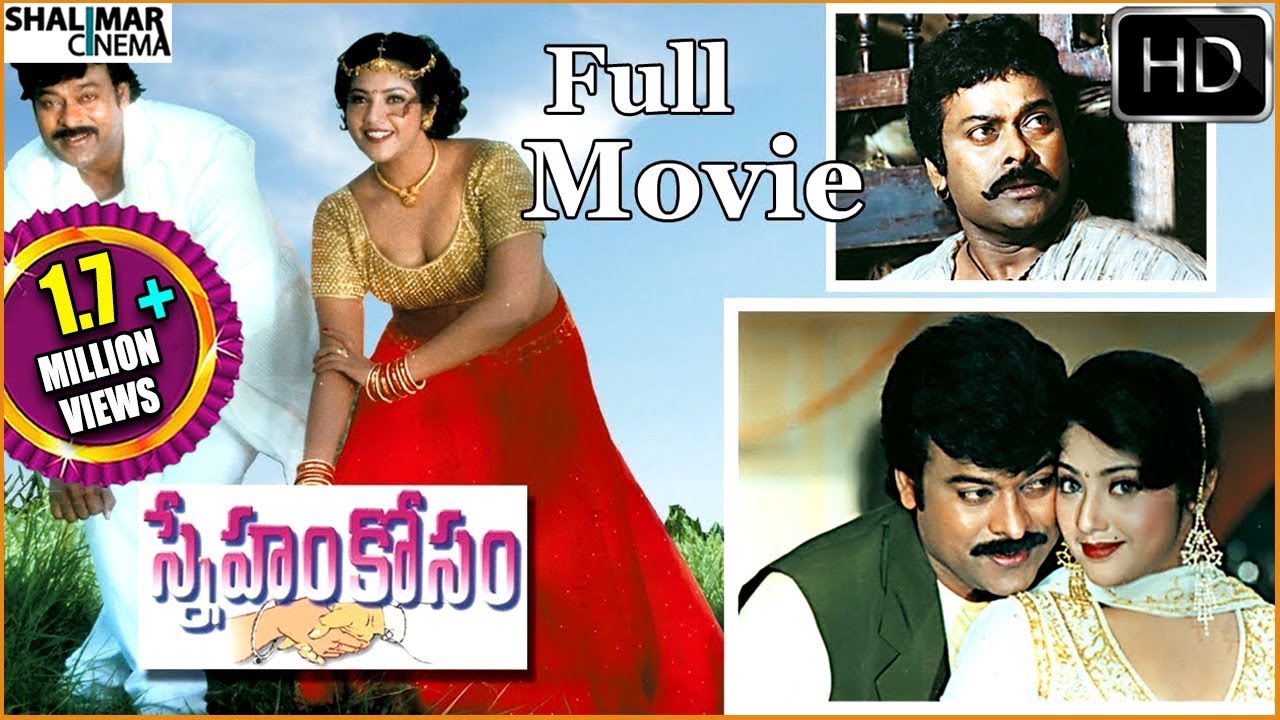 Sneham Kosam Telugu Full Length Movie  Chiranjeevi Meena