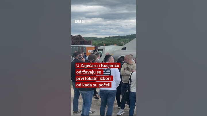 Vučić u zaječarskom okrugu pred izbore, novinarima zabranjeno snimanje #vucic BBC News na srpskom
