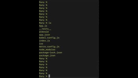 Create React Native App step 2 #shorts