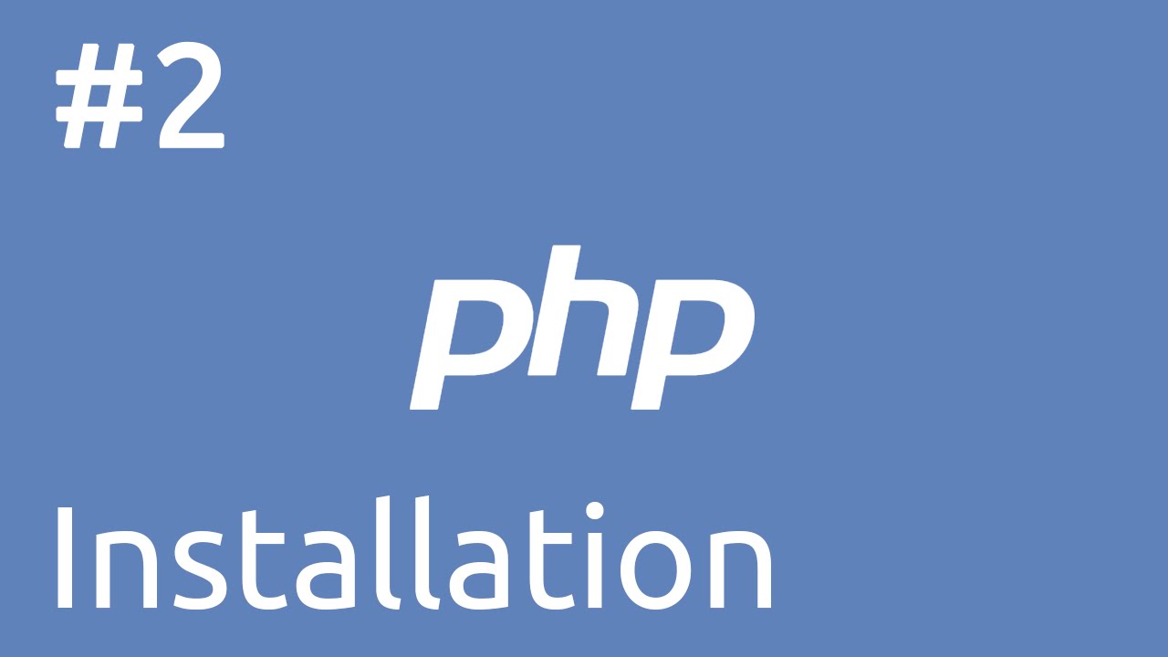 สอนเขียน PHP #2 (พื้นฐาน) - การติดตั้ง php แบบ Development