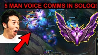 5 MAN VOICE COMMS in Master SoloQ!