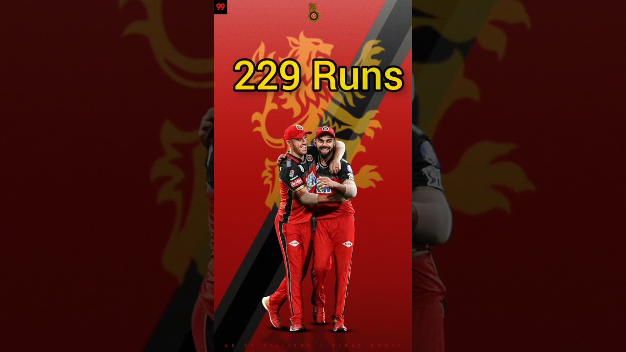 unbreakable records in IPL by RCB 