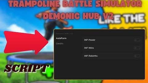 TRAMPOLINE BATTLE SIMULATOR ROBLOX SCRIPT | INF POWER, WINS AND INF REBIRTHS | BEST SCRIPT!