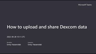 How to upload and share Dexcom data screenshot 1