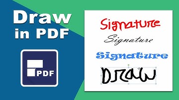 How to draw in PDF Document using pdfelement