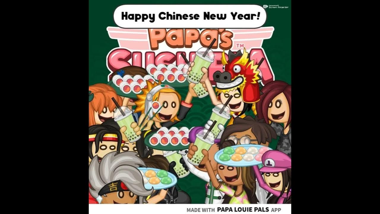 Happy 5th Anniversary Papa Louie Pals! by ShinkonSuperLuv on