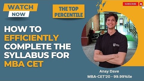 Syllabus still incomplete? Watch this now! | Anay Dave 99.99%ile | Jamnalal Bajaj Alumni