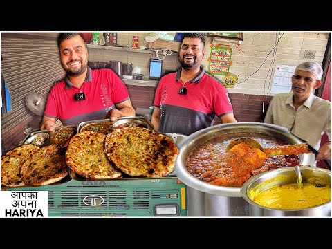 50/- Rs Dal Makhani, Desi Ghee Kadai Paneer, Lacha Kulcha & more | LAHORI DHABA Indian Street Food | Harry Uppal