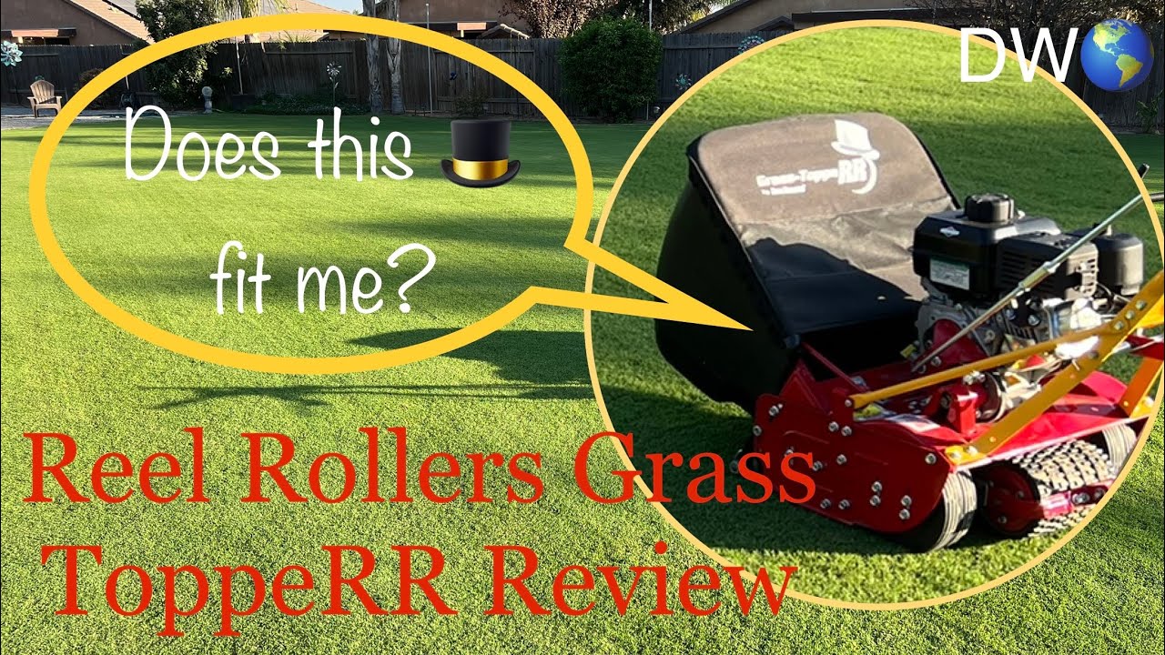 Reel Rollers Grass topper Review - Mclane 20 inch 7 blade reel