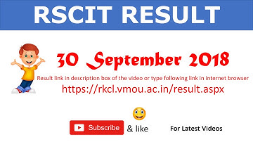 RSCIT Result