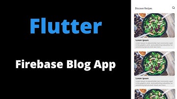Flutter Blog App Part 5 | How to login with firebase in Flutter | Flutter Firebase Tutorials